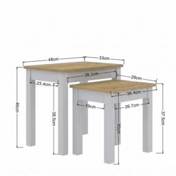 Jack Wills Lancaster Nest of Tables - thumbnail 8