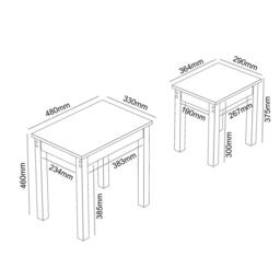 Jack Wills Lancaster Nest of Tables - thumbnail 9