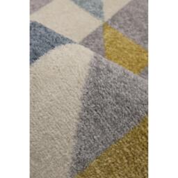 Homemaker Juno Multi Geo Rug Blue/Gold - thumbnail 3