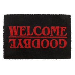 Something Different Black Welcome Goodbye Doormat - thumbnail 2