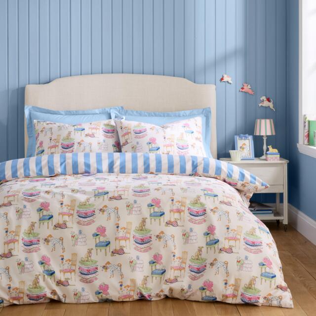 Cath Kidston Hackney Dogs Duvet Cover Set - image 1