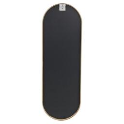 LIFE IDEAS Gold Oval Frame Self-adhesive Full Length Mirror - thumbnail 3