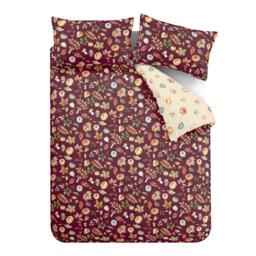 Catherine Lansfield Autumn Pumpkins Reversible Duvet Cover Set - thumbnail 5