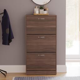 Lassic Vida Designs 3 Drawer Shoe Cabinet - thumbnail 3