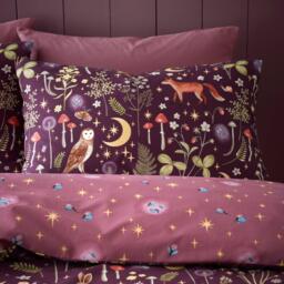 Catherine Lansfield Enchanted Twilight Reversible Duvet Cover Set - thumbnail 3