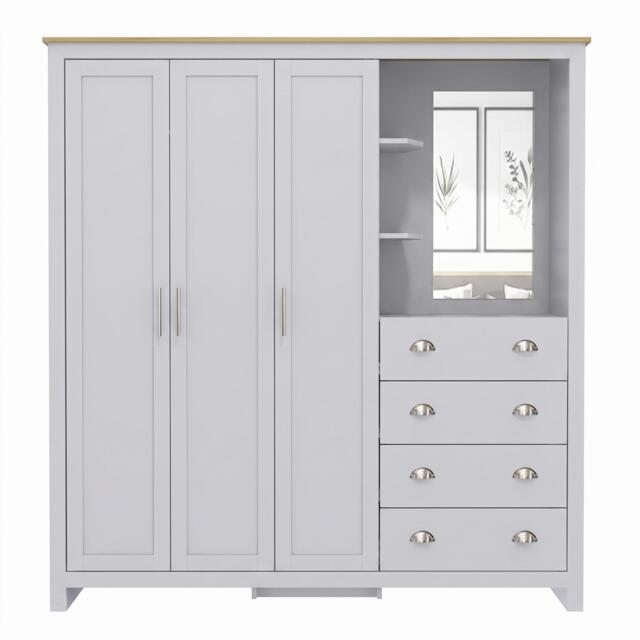 Jack Wills Lancaster 4 Drawer Wardrobe Combi Unit - image 1
