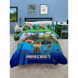 Minecraft Minecraft Levels Double Panel Duvet