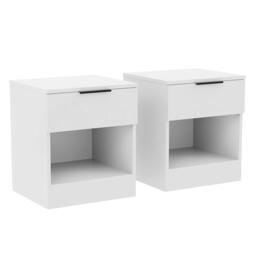 Lassic Trega 1 Drawer Bedside Chest Set Of 2 - thumbnail 9