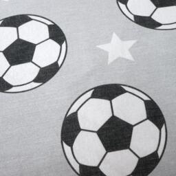 Catherine Lansfield Brushed Cotton Football Stars Fitted Sheet - thumbnail 2
