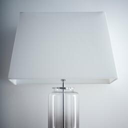 K Living Modern White Rectangle Light Shade for Ceiling - thumbnail 1