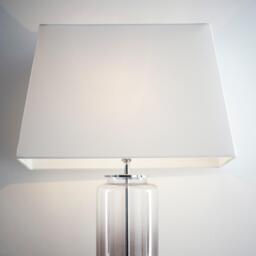 K Living Modern White Rectangle Light Shade for Ceiling - thumbnail 2