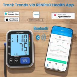Renpho Smart Blood Pressure Monitor XL Dual - thumbnail 5