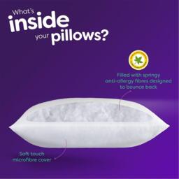Slumberdown Anti Allergy Firm Support Pillow - thumbnail 4