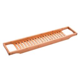 LIFE IDEAS Bamboo Bath Tray Bathtub Caddy for Bathroom - thumbnail 3