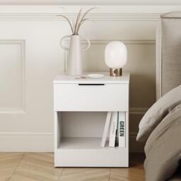 Lassic Trega 1 Drawer Bedside Chest - thumbnail 3