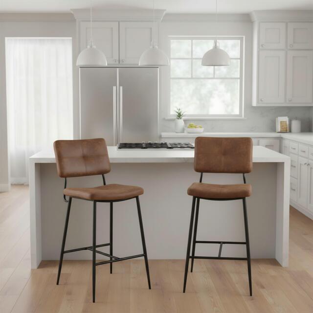 Urban Meuble Modern Metal Frame Bar Stool