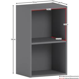 Lassic Vida Designs Oxford 2 Tier Cube Bookcase - thumbnail 2