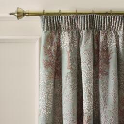 Catherine Lansfield Woodland Trees Lined Pencil Pleat Curtains - thumbnail 1