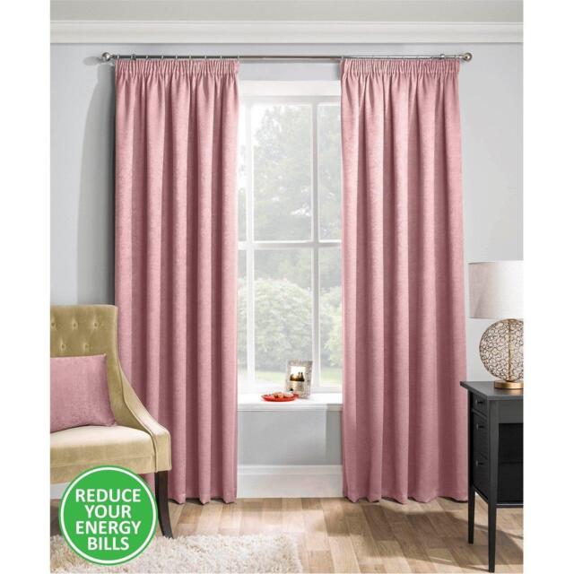 Enhanced Living Matrix Thermal Room Darkening Tape Top Curtain - image 1