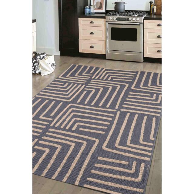 Homemaker Eden Patches Rug Navy - image 1