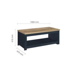 Birlea Highgate Coffee Table - thumbnail 6
