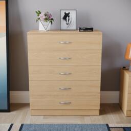 Lassic Vida Designs Riano 5 Drawer Chest - thumbnail 3