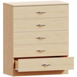 Lassic Vida Designs Riano 5 Drawer Chest - thumbnail 7