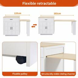 Urban Meuble Extendable Kitchen Bar Table - thumbnail 8