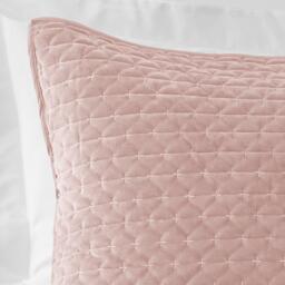 Bianca Attica Velvet Embroidered Pillow sham Pair - thumbnail 2