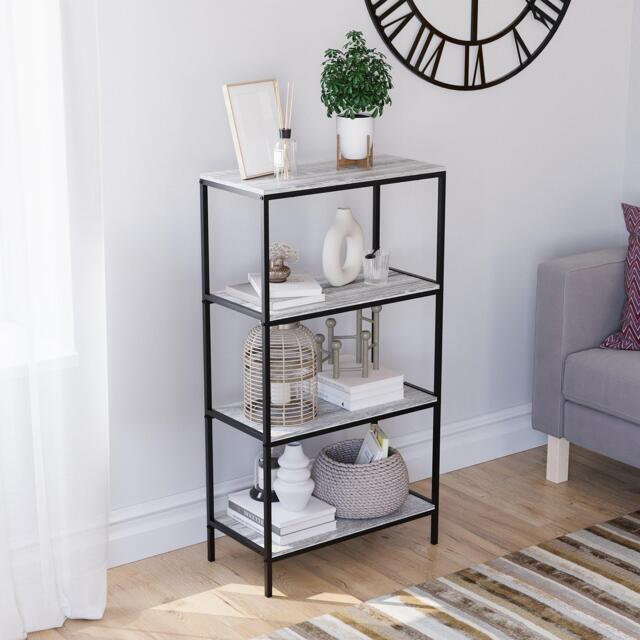 Lassic Vida Designs Brooklyn 4 Tier Bookcase