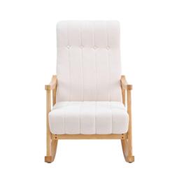 Kabinet UK Velvet Tufted Rocking Chair - thumbnail 2