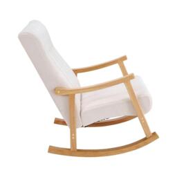 Kabinet UK Velvet Tufted Rocking Chair - thumbnail 3