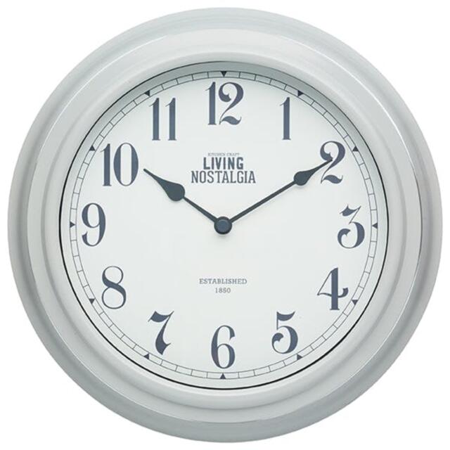 KitchenCraft Living Nostalgia 25cm Clock French G - image 1