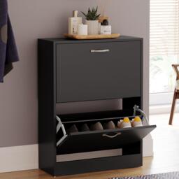 Lassic Vida Designs 2 Drawer Shoe Cabinet - thumbnail 4