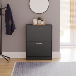 Lassic Vida Designs 2 Drawer Shoe Cabinet - thumbnail 3