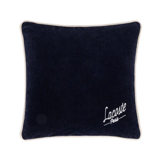 Lacoste Home L Velvet Cushion 50x50cm - image 1