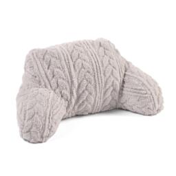 Downland Cable Knit Teddy Fleece Cuddle Cushion - thumbnail 5