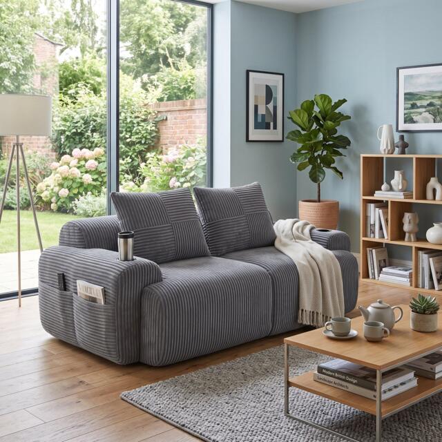 Urban Meuble Modular Corduroy Sofa - image 1