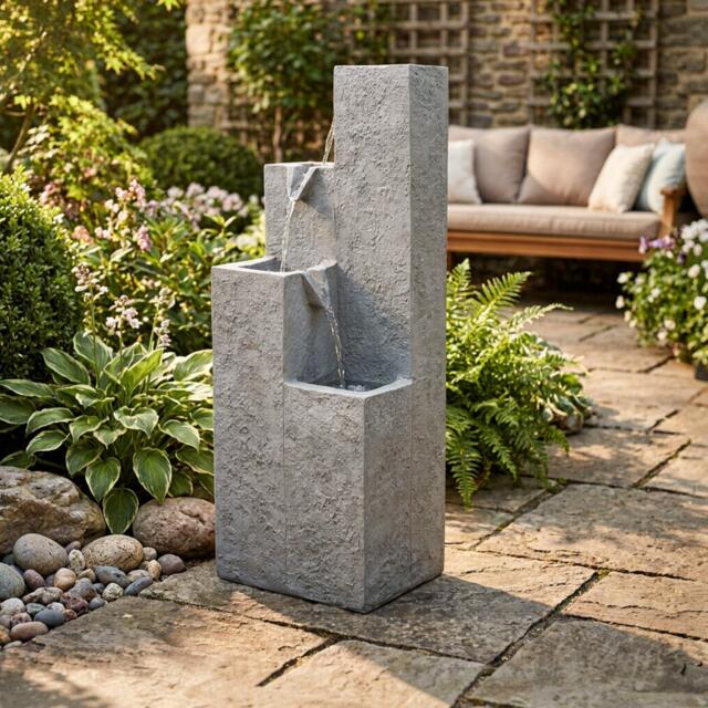 Streetwize Solar Water Feature – Cubic Falls - image 1