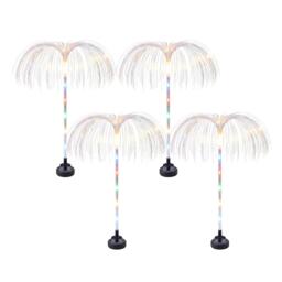 Streetwize Solar Jellyfish Stake Lights (Pack of 4) - thumbnail 2