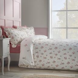 Catherine Lansfield Brushed Ditsy Floral Cotton Duvet Cover Set