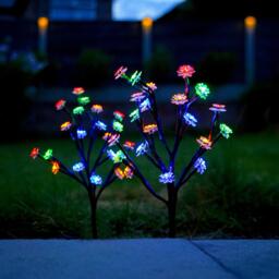 Streetwize Set of 2 Solar Flower Tree Light - thumbnail 9