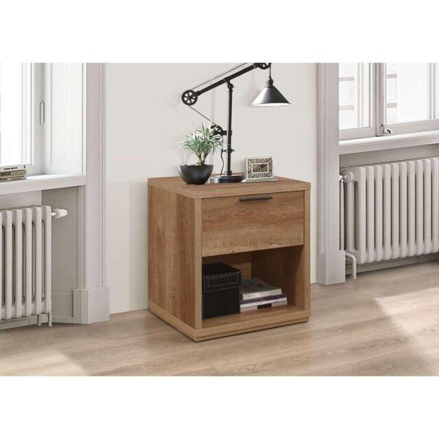 Birlea Stockwell 1 Drawer Bedside - image 1