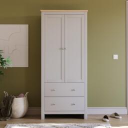 Lassic Vida Designs Arlington 2 Door 2 Drawer Wardrobe - thumbnail 3