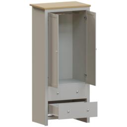 Lassic Vida Designs Arlington 2 Door 2 Drawer Wardrobe - thumbnail 9