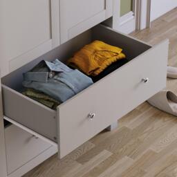 Lassic Vida Designs Arlington 2 Door 2 Drawer Wardrobe - thumbnail 7