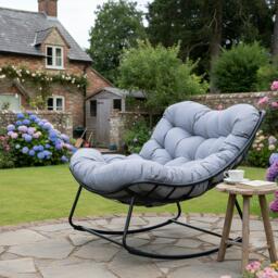 Linea Papasan Rocking Chair