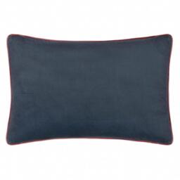 Morris and Co Seaweed Printed Velvet Feather Filled Cushion - thumbnail 2