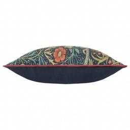 Morris and Co Seaweed Printed Velvet Feather Filled Cushion - thumbnail 3