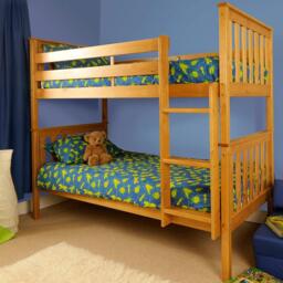 Comfy Living Premium Wooden Bunk Bed Only